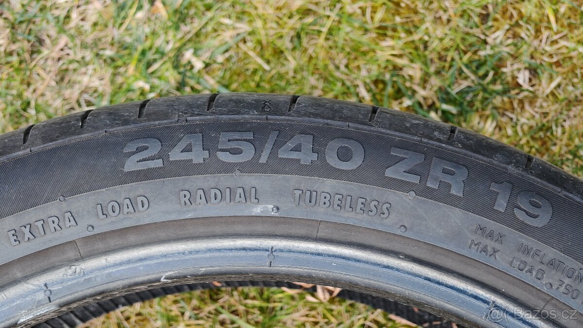 Letní pneu Continental 245/40 R19 - 4