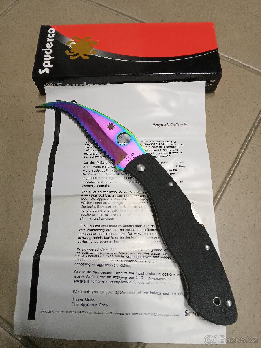 Nůž zavírací Spyderco - 4