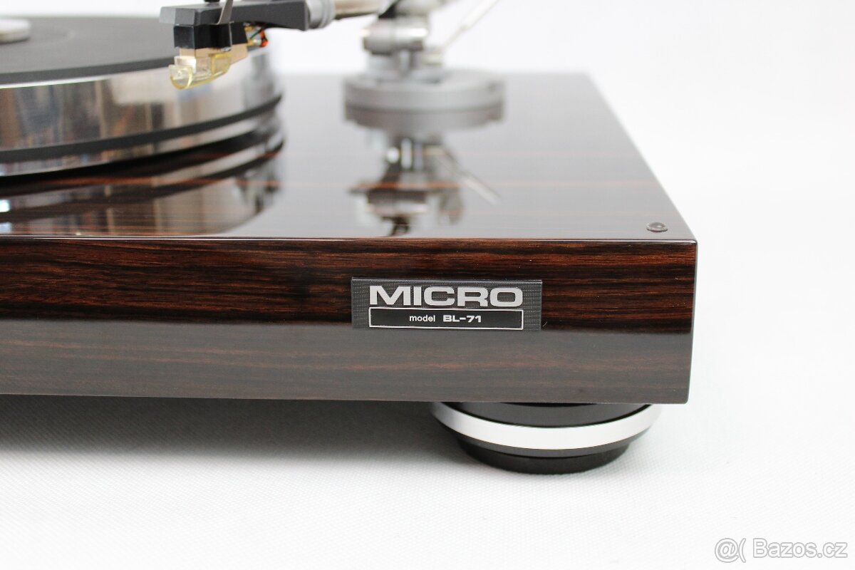 Gramofón MICRO SEIKI BL-71 - 4