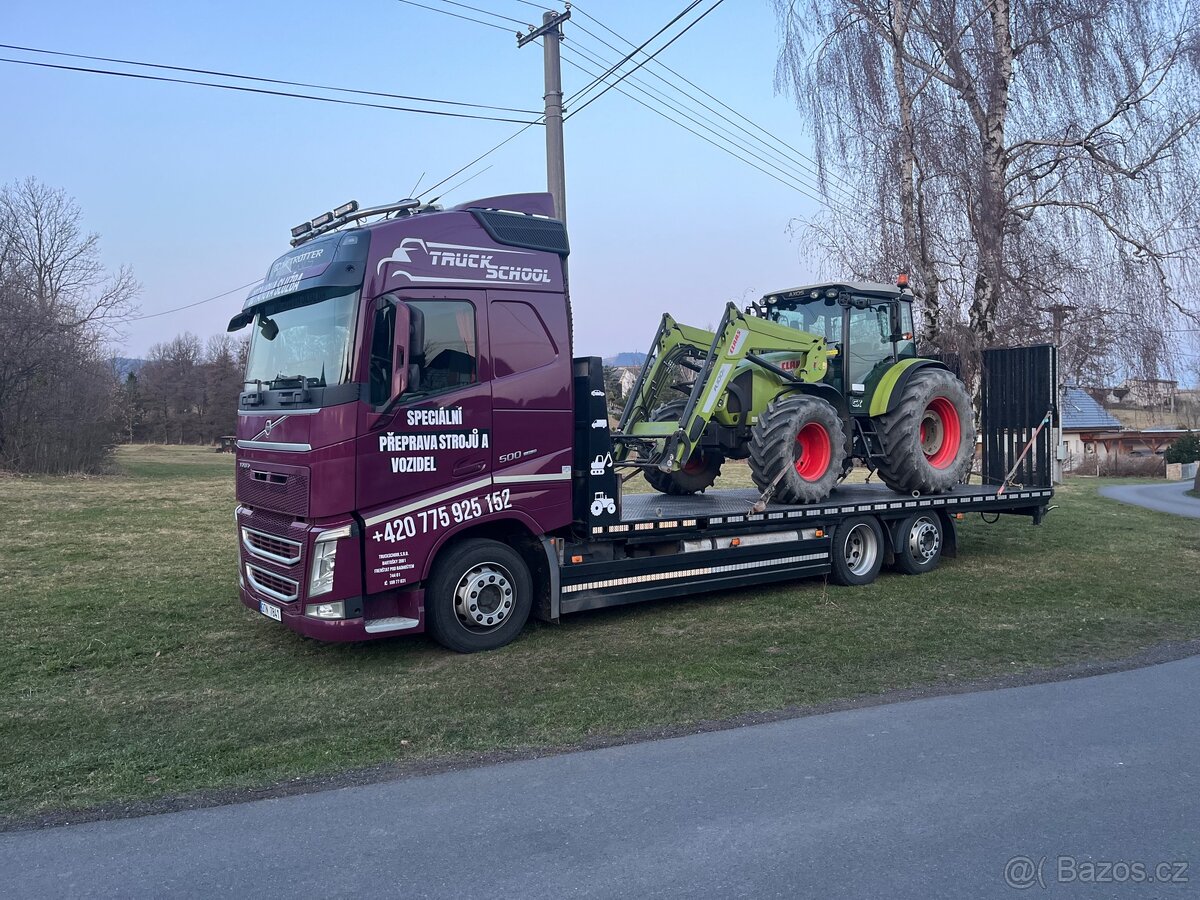 Přeprava doprava strojů - 4