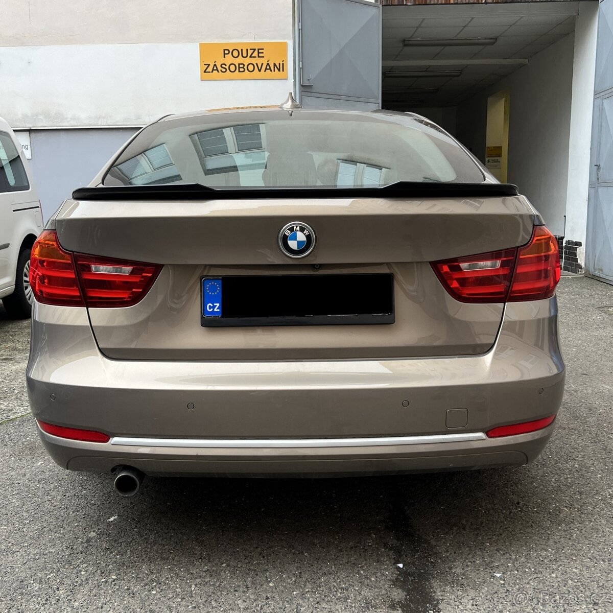 Spoiler na BMW 3 a 6 GT - F34/G32 - černý lesk - 4