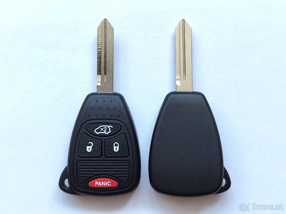 Klíč Jeep Dodge Chrysler 315MHz ID46 ID46-PCF7961 315MHz K - 4