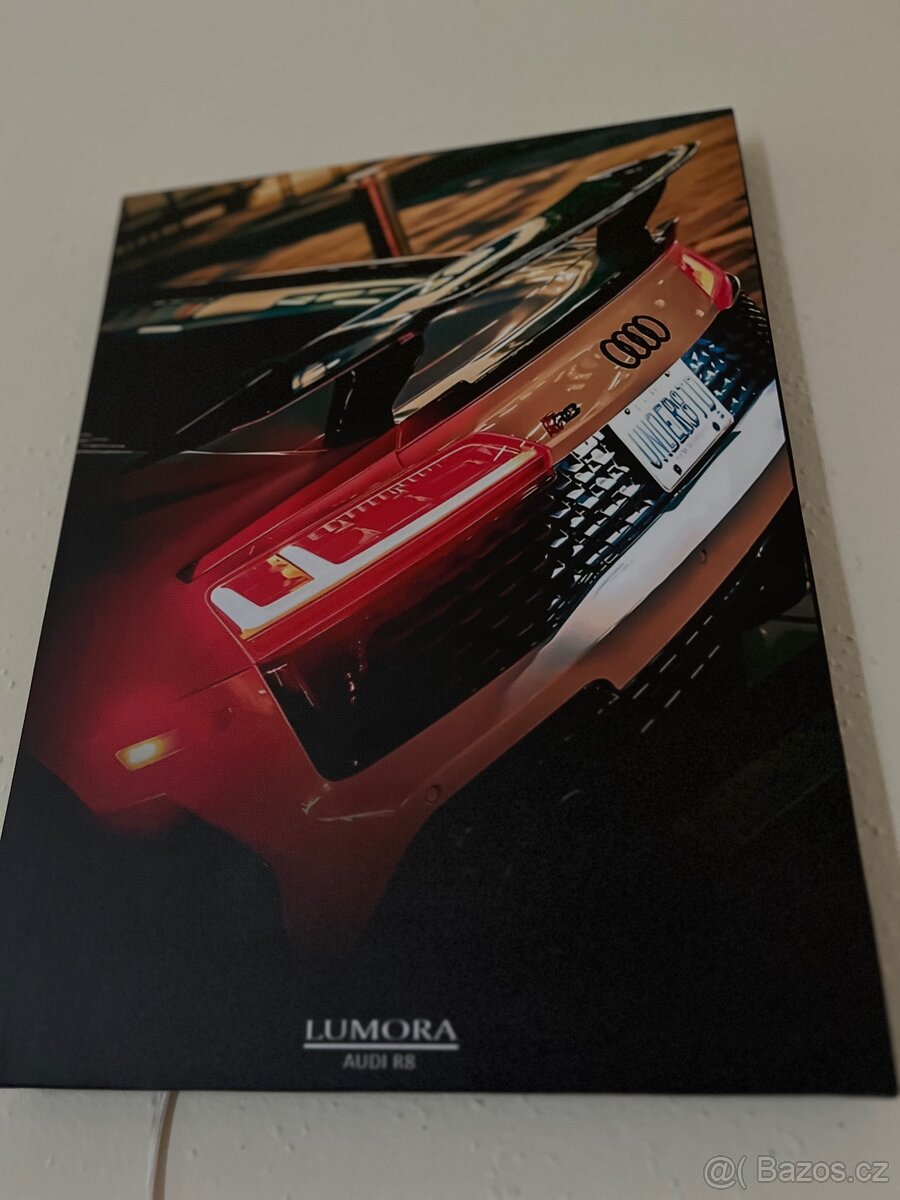 Svítící obraz, dárek na Vánoce - 4