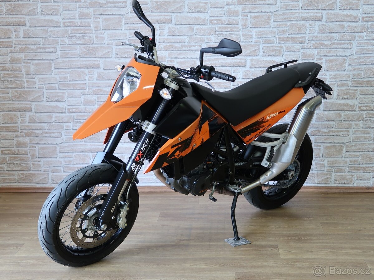 KTM 690SM 21000km, po servisu, servisní kniha - 4