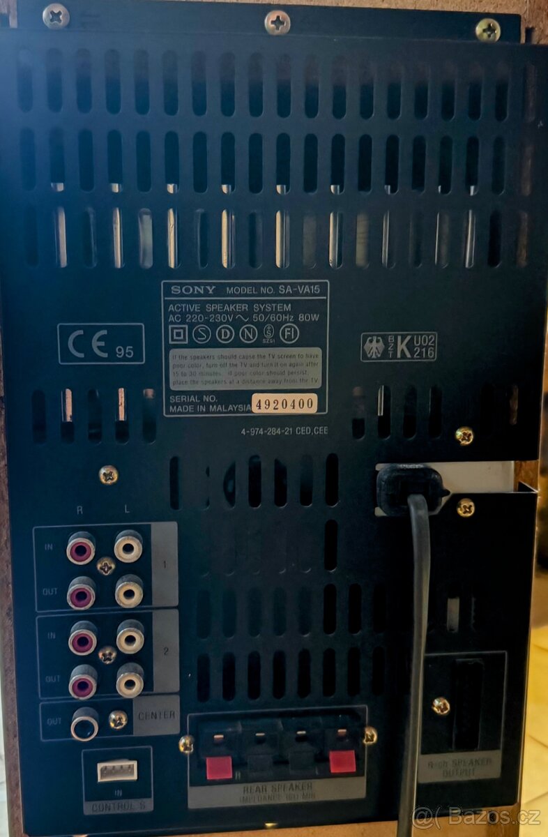 SONY model SA-VA15 - 4