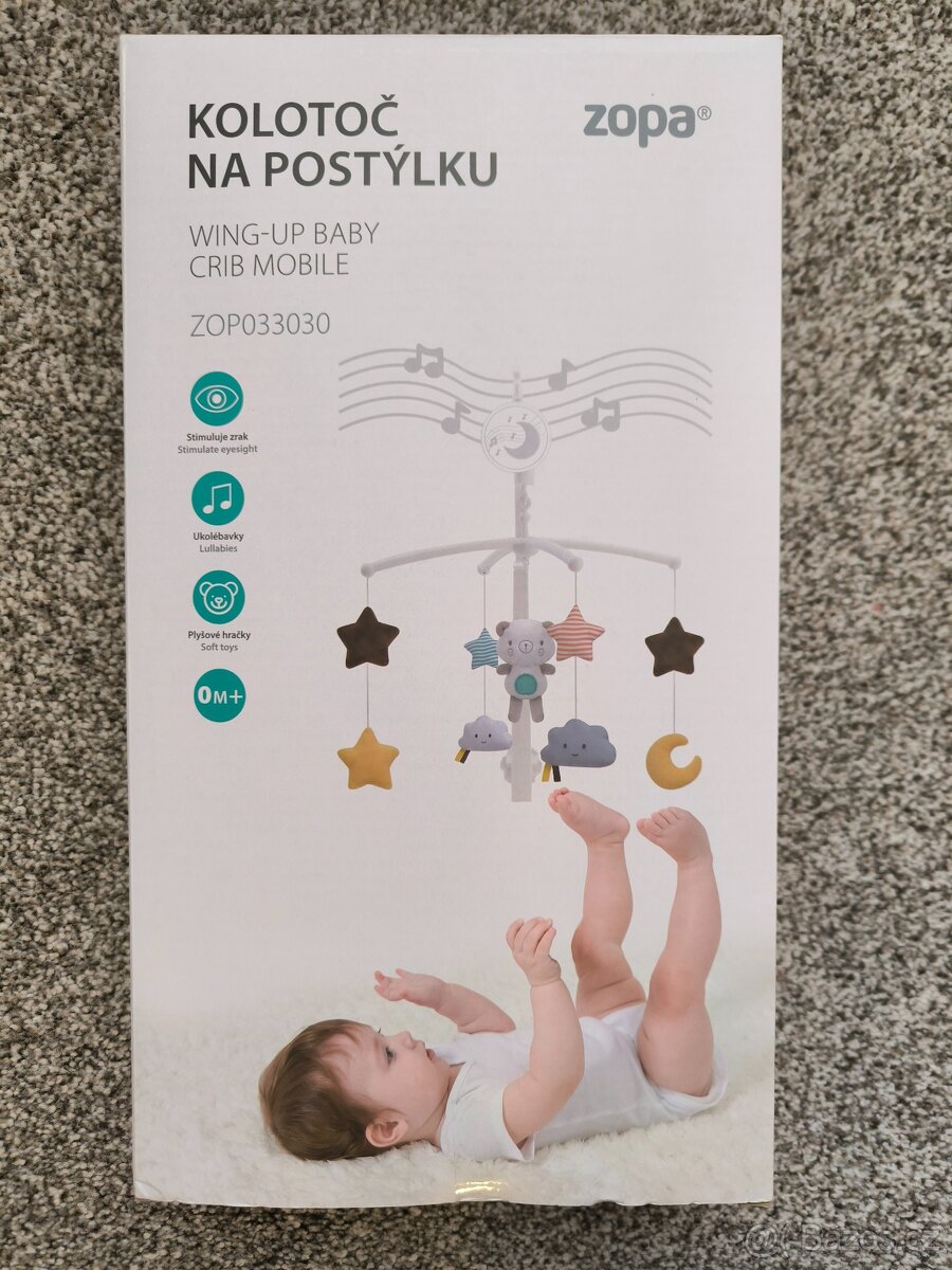 Kolotoč nad postýlku Zopa - 4