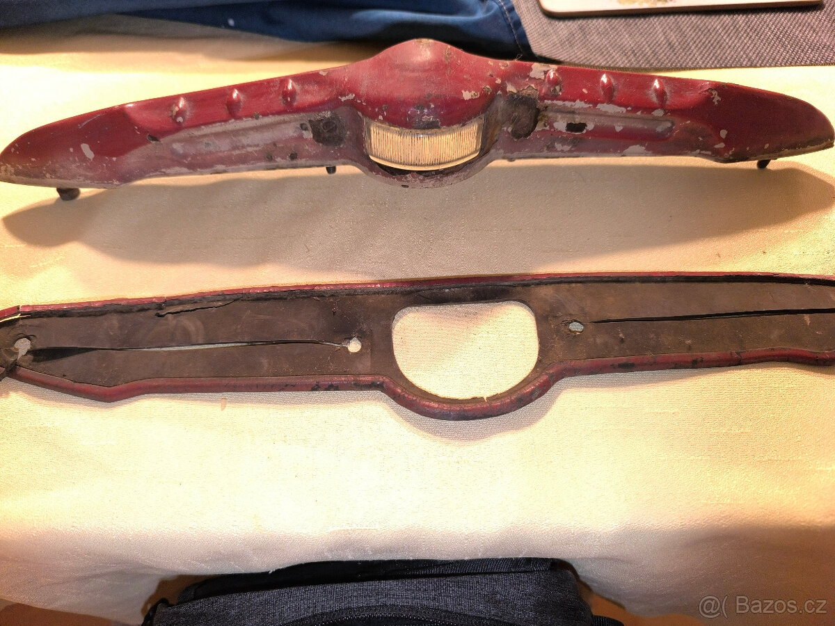 Moskvič 407, osvětlení SPZ - 4