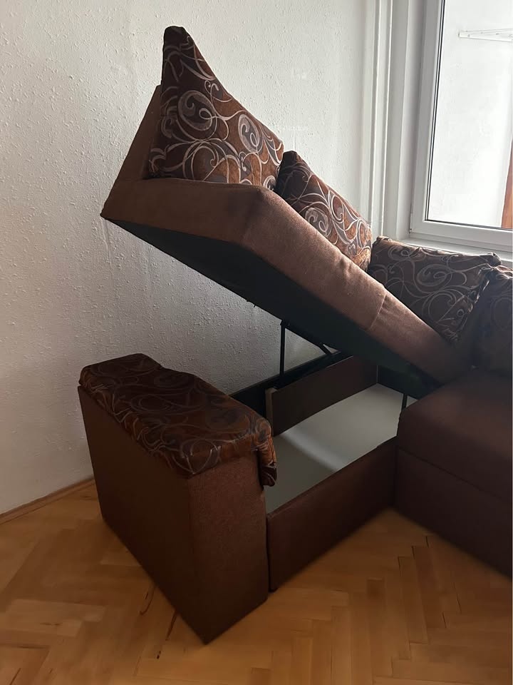 Rozkládací rohová sedačka - 4