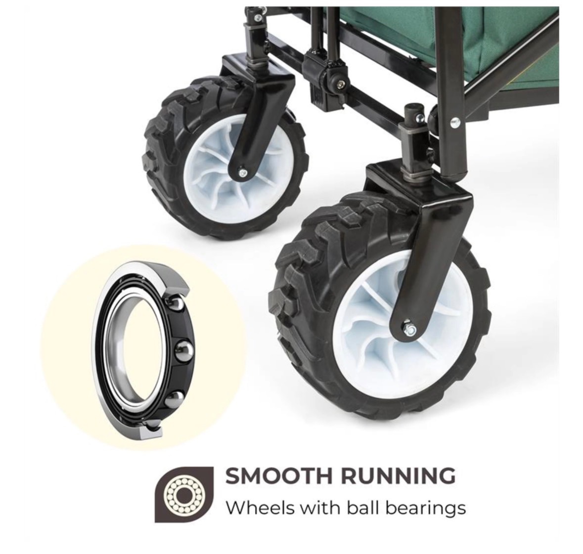 Vozík s extra širokými pneumatikami - 4