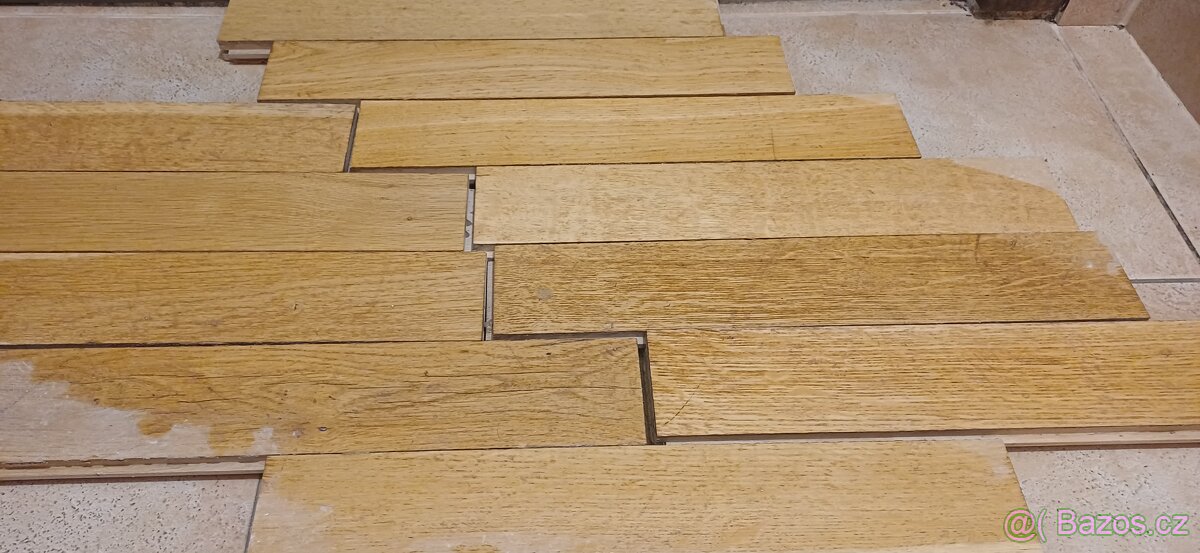 Dubové parkety masiv – 300 Kč/m² - 4