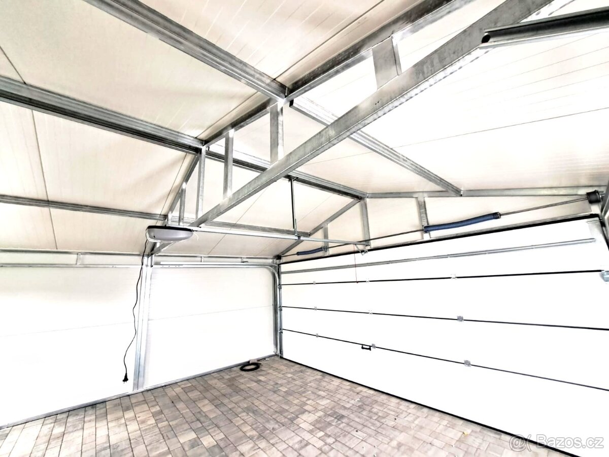 Garáž plechová zateplená - 4