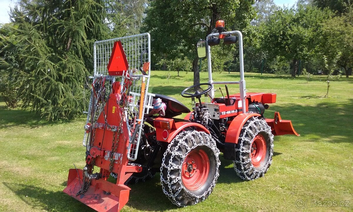 ZÁBĚROVÉ ŘETĚZY na malotraktor MT8-132, TZ-4K-14 - 4