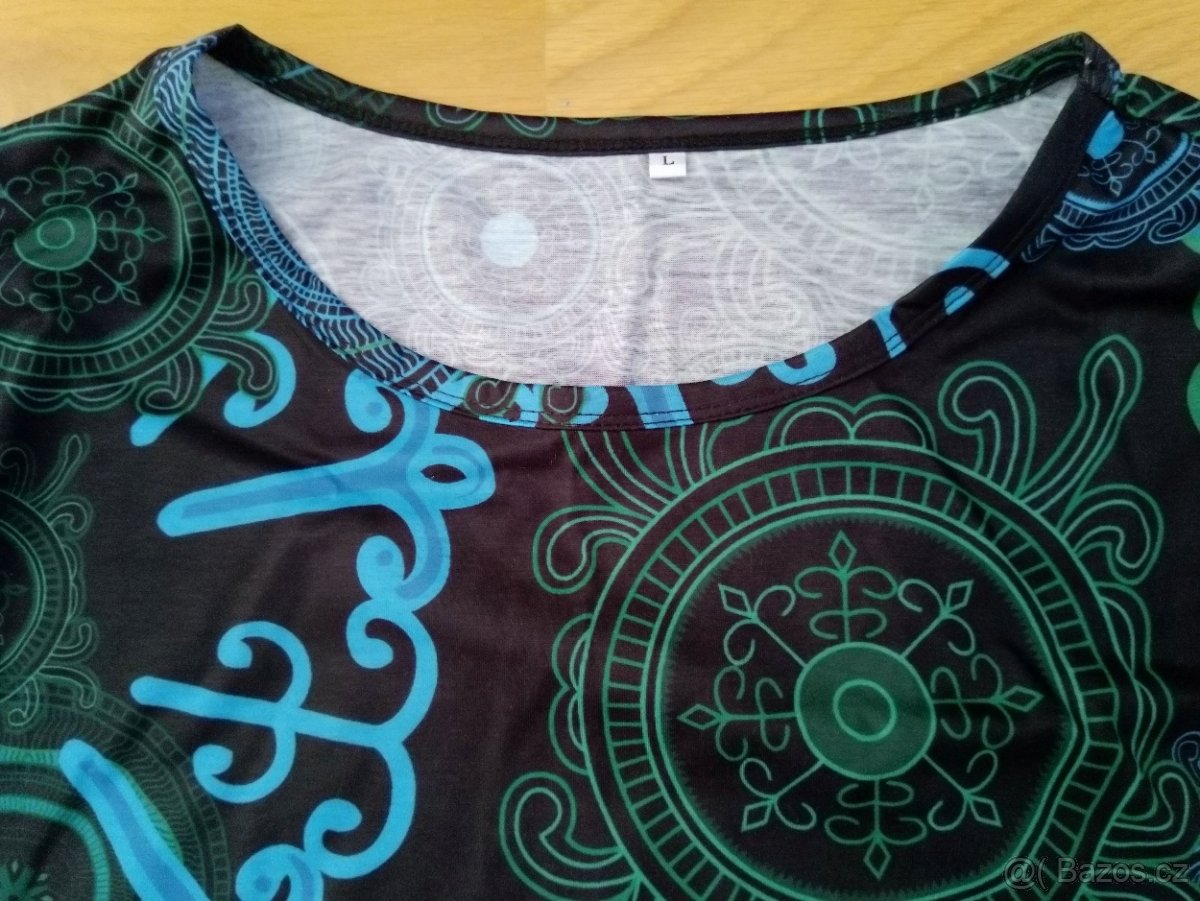 Dámské šaty s kapsami, zelená kola - 4