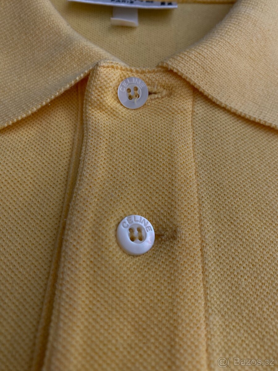 Vintage polo tričko Celine - 4