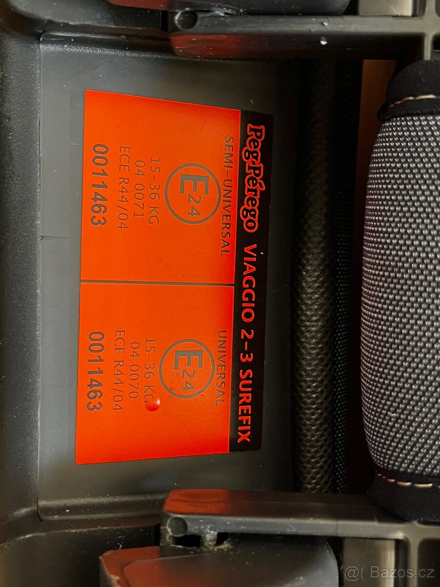 Autosedačka Peg Perégo Surefix 2-3 - 4