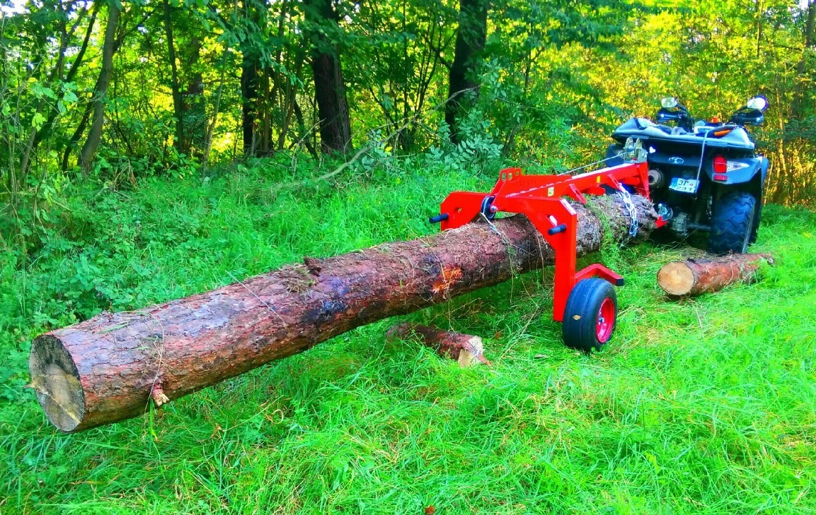 vozík na klády - 4