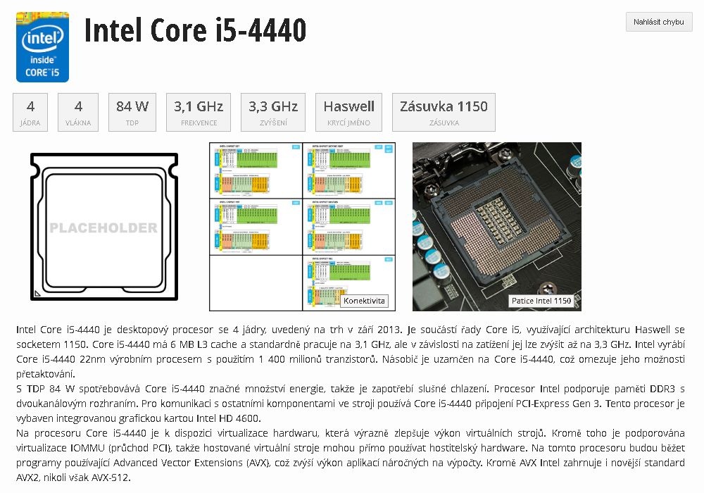 Prodam Intel i5 4440 soc1150 - 4