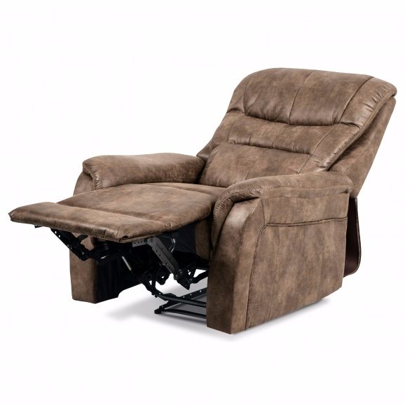 Polohovací křeslo hnědá nebo šedá látka TV-5053 COF3 - 4