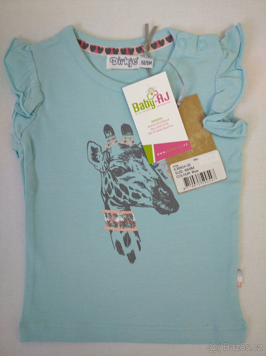 NOVÁ dívčí trička vel.62-74 od 25Kč/ks - 4