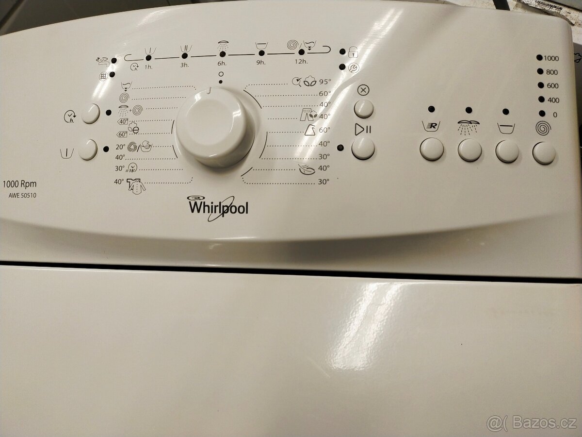 Prodám plně funkční pračku zn. WHIRLPOOL--5 kg--DOVEZU-- - 4
