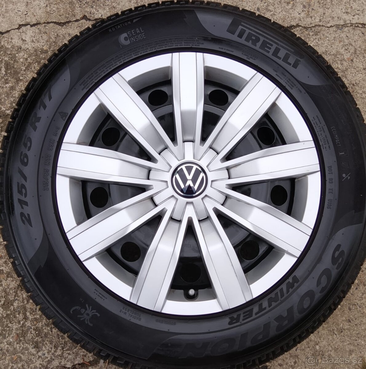 Originální zimní kola VW Tiguan, Škoda Kodiaq 5x112 R17 - 4