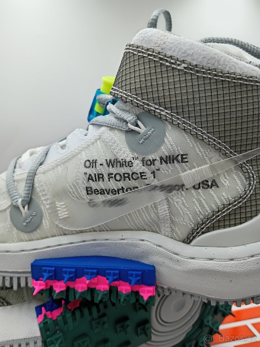 Nike air force one mid offwhite - 4