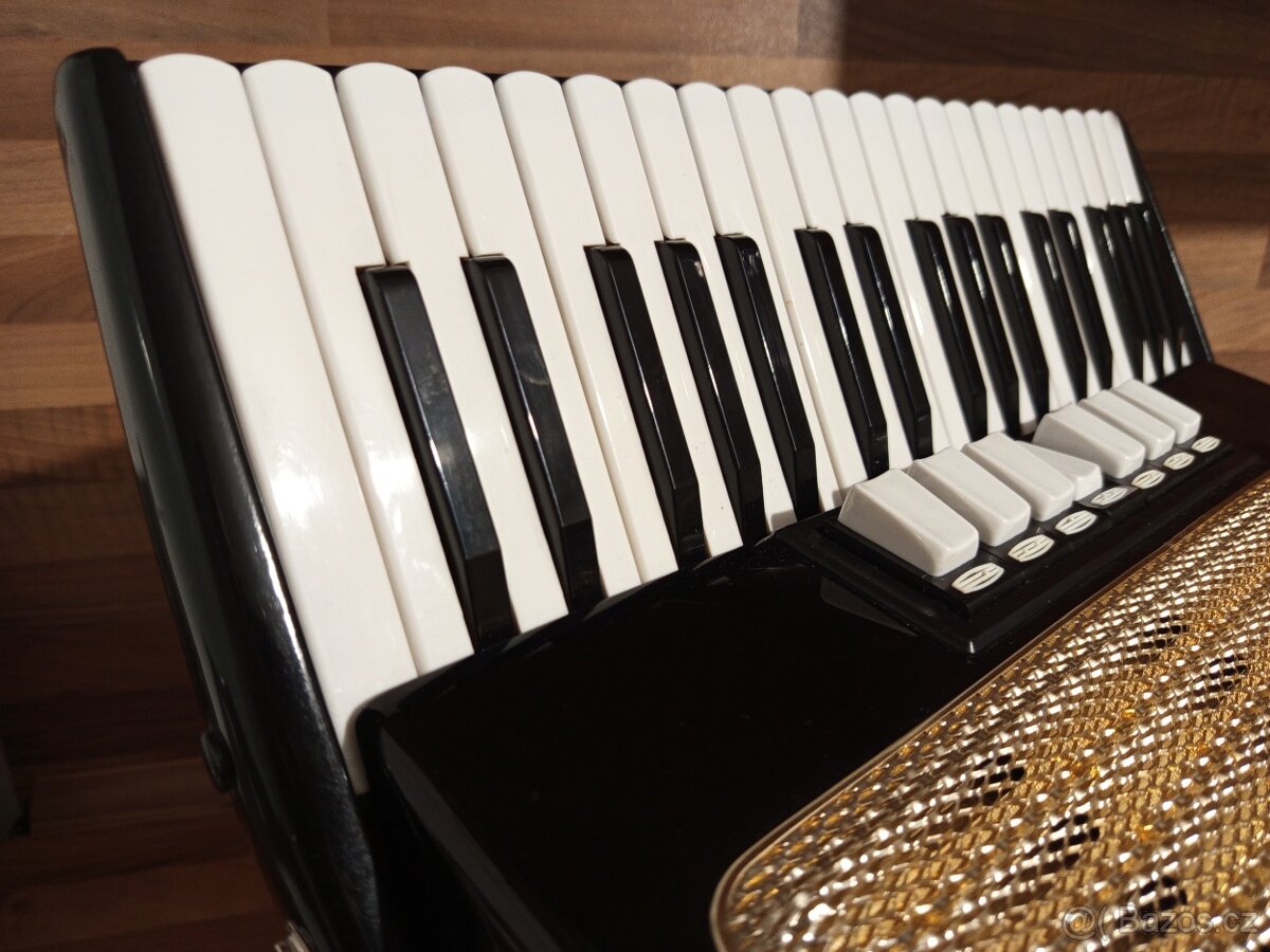 Akordeon (harmonika, heligonka) Delicia jako nová - 4