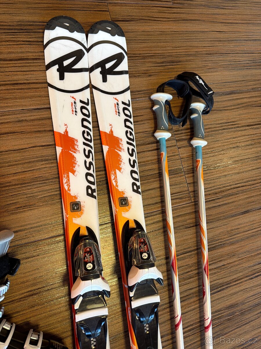 Lyže 140+boty39+hůlky110 - 4