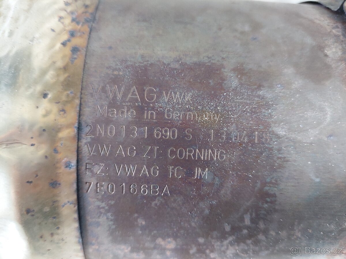 Filtr pevných částic Crafter II a MAN - 4