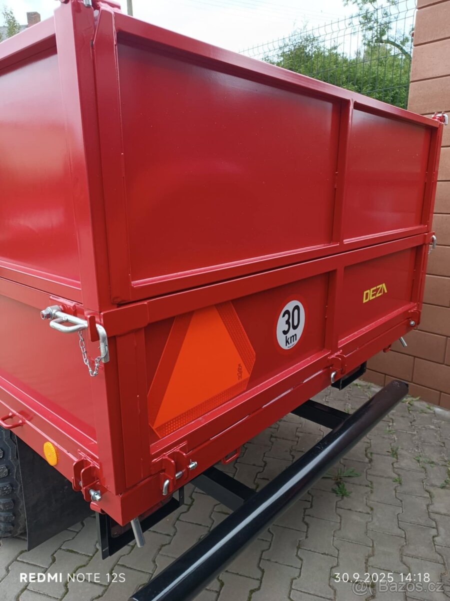 Návěs DEZA 5000 s nástavkami - 4