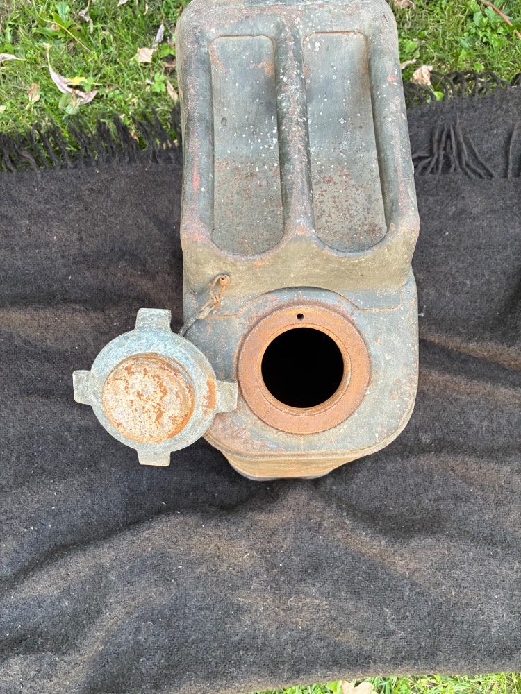 Starý vojenský U.S.A. kanystr G Q.M.C. - 4