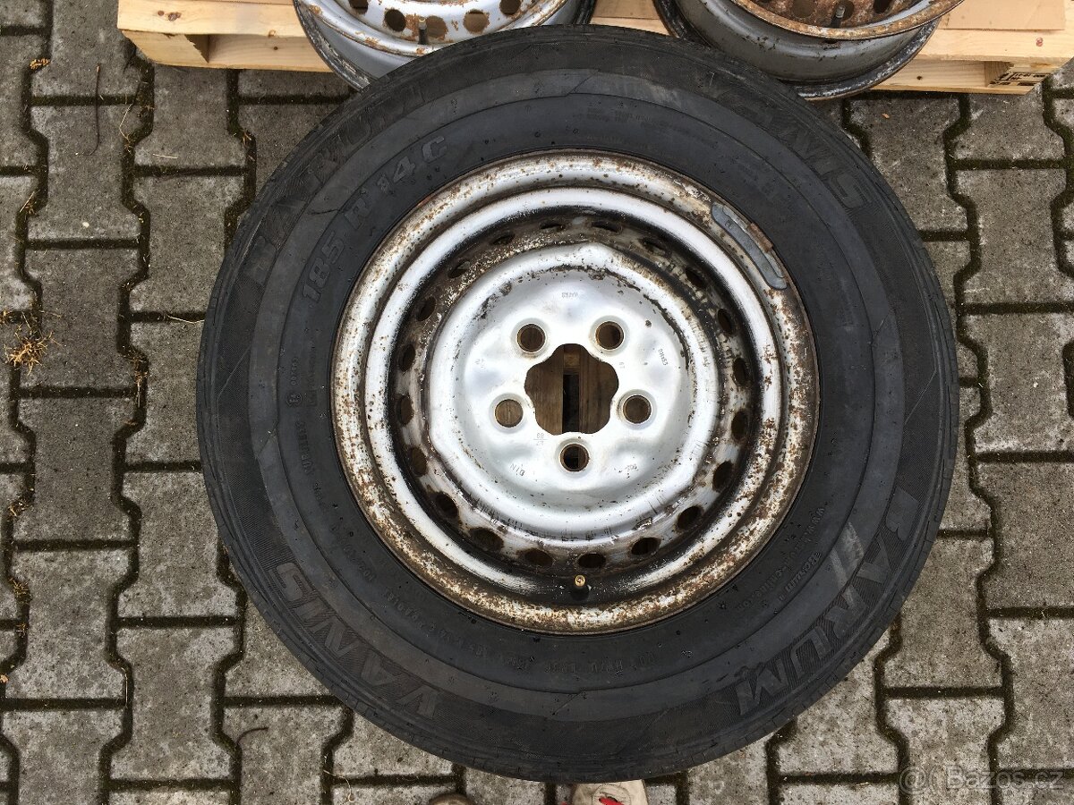 Plechové disky Volkswagen Transporter T3 - 4