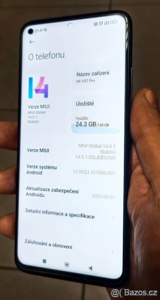 XIAOMI MI NOTE 10T 8+4/128GB + 4OO GB SDXC + EXTRA BALENÍ - 4