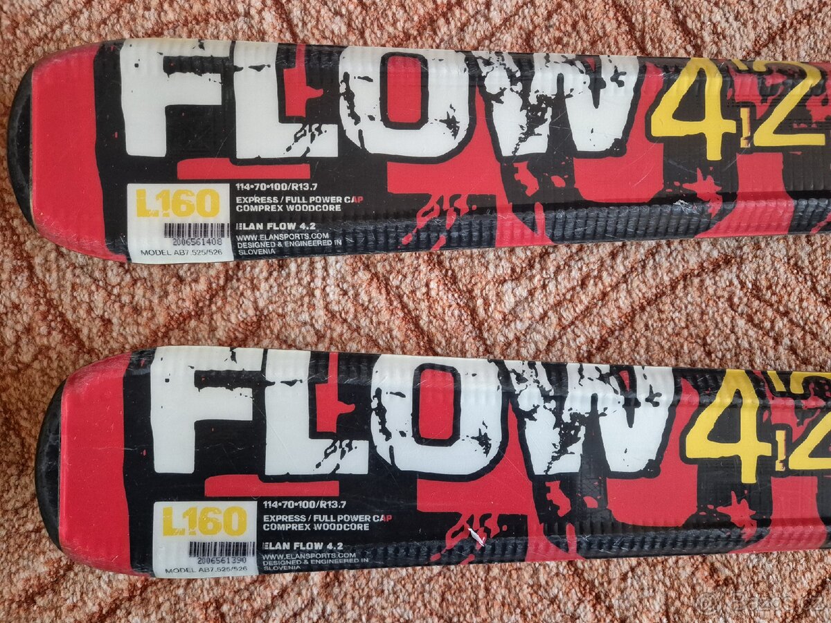 Carvingové lyže Elan Flow 4,2 - 160 cm - 4
