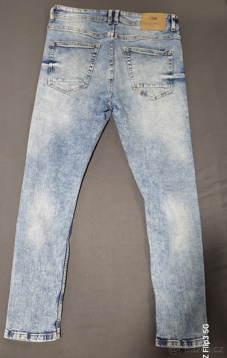 FISHBONE pánské džíny vel M (31/30) - 4
