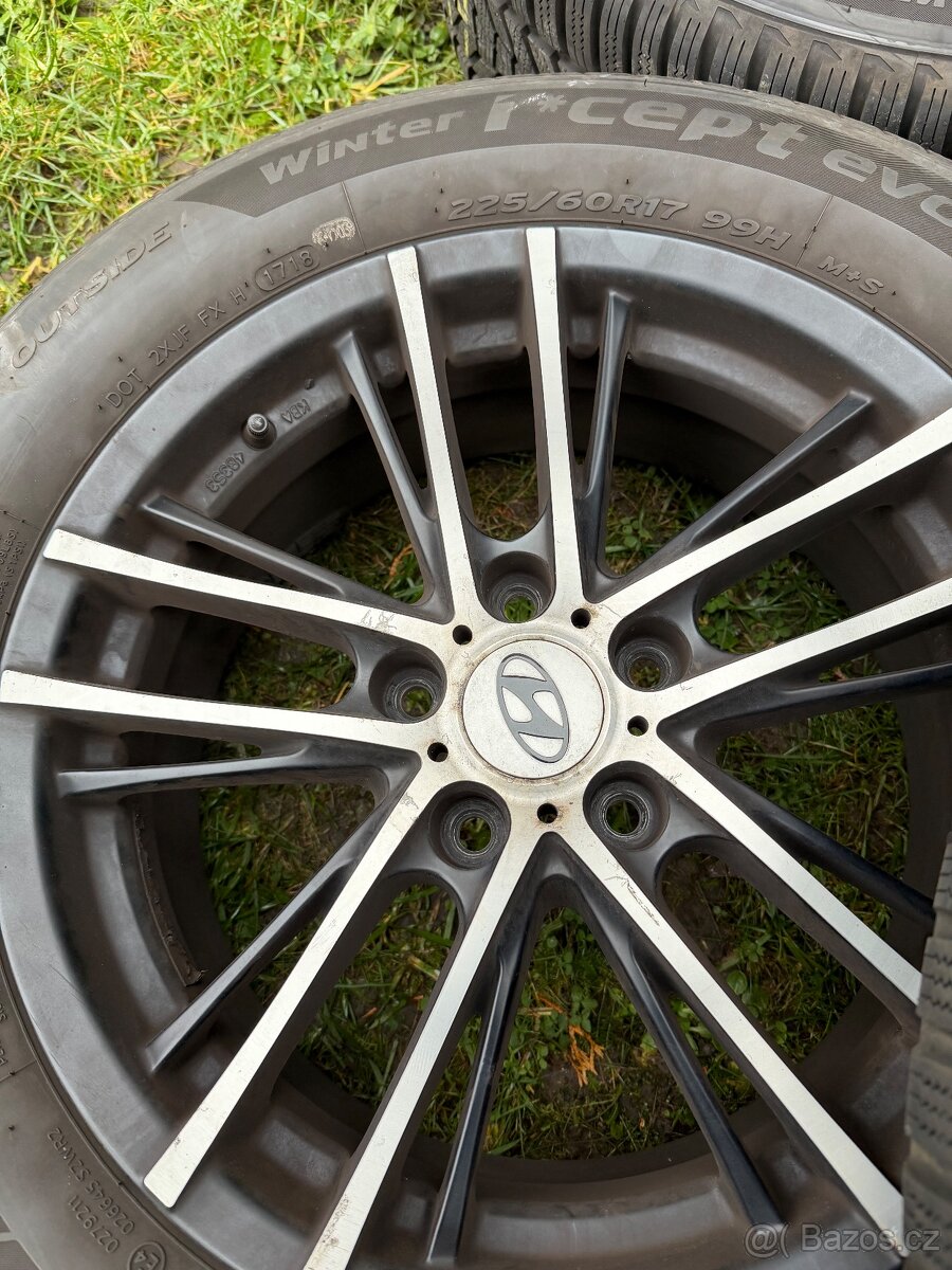 Zimní alu kola 5x114,3 225/60R17 - 4