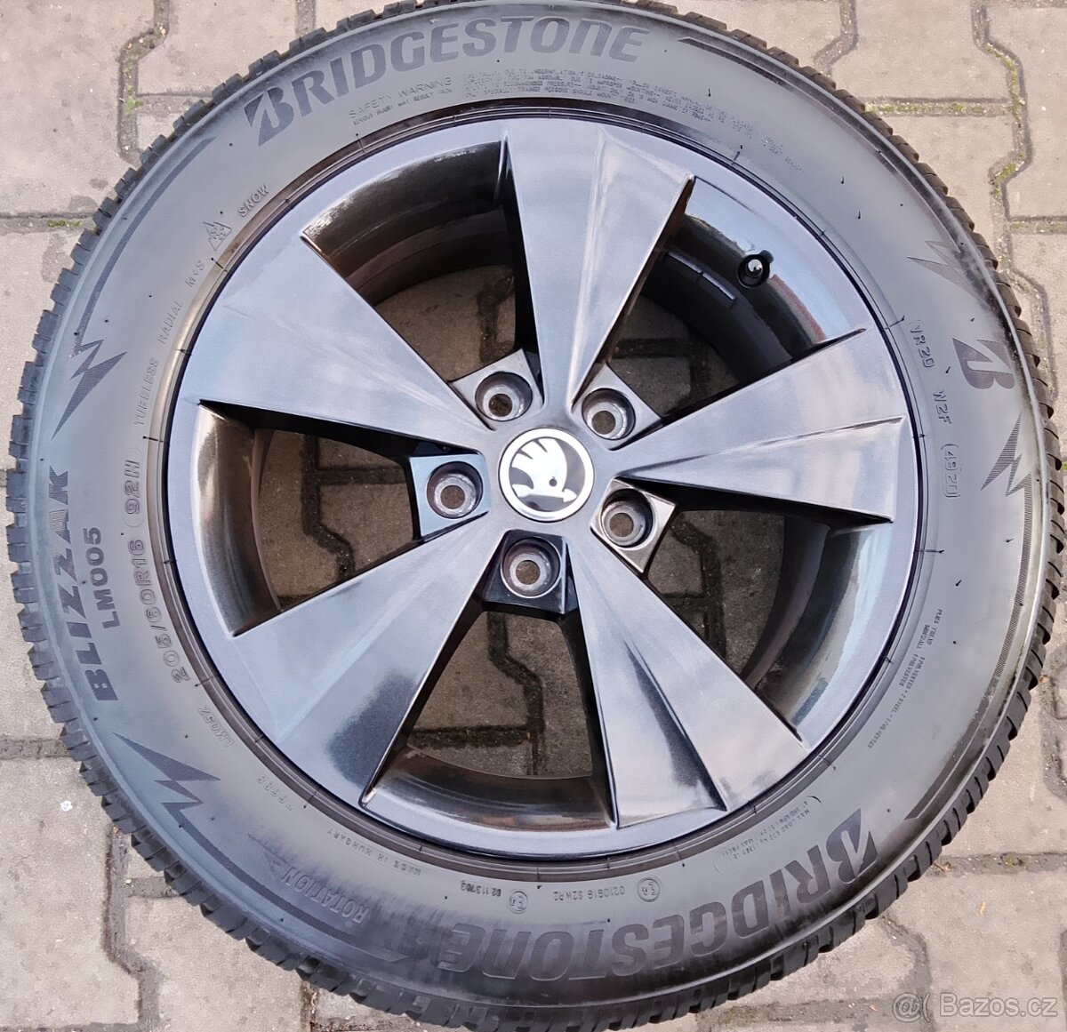 Zimní alu disky originální Škoda Octavia IV 5x112 R16 - 4