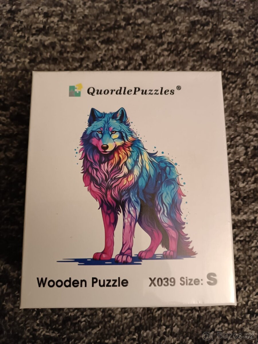 Dřevěné puzzle QUORDLE - 4
