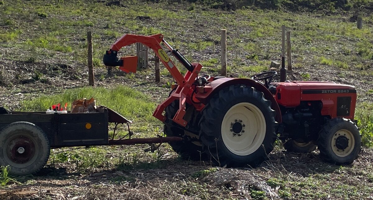 Půdní vrták za traktor - 4