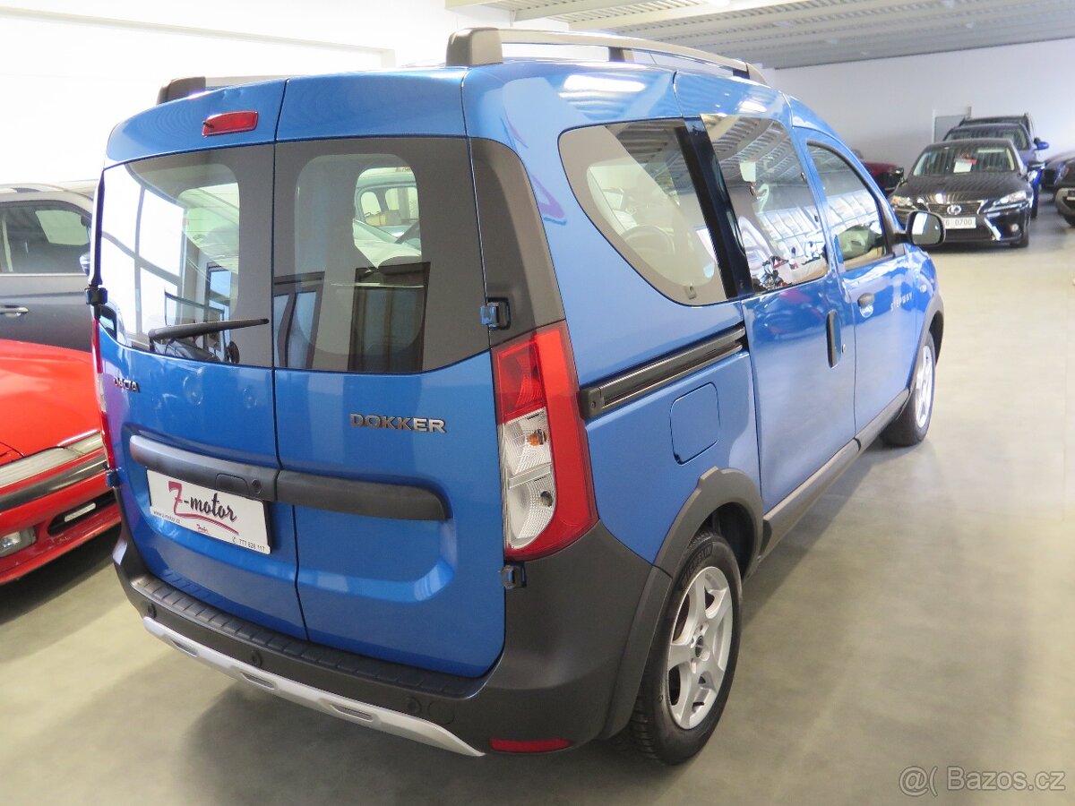 Dacia Dokker 1.2TCe,navi,klima,senzory,Stepway - 4