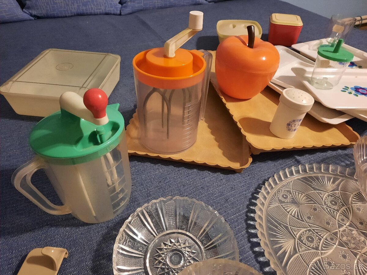 RETRO kuchyňské nádobí a pomůcky - super stav - 4