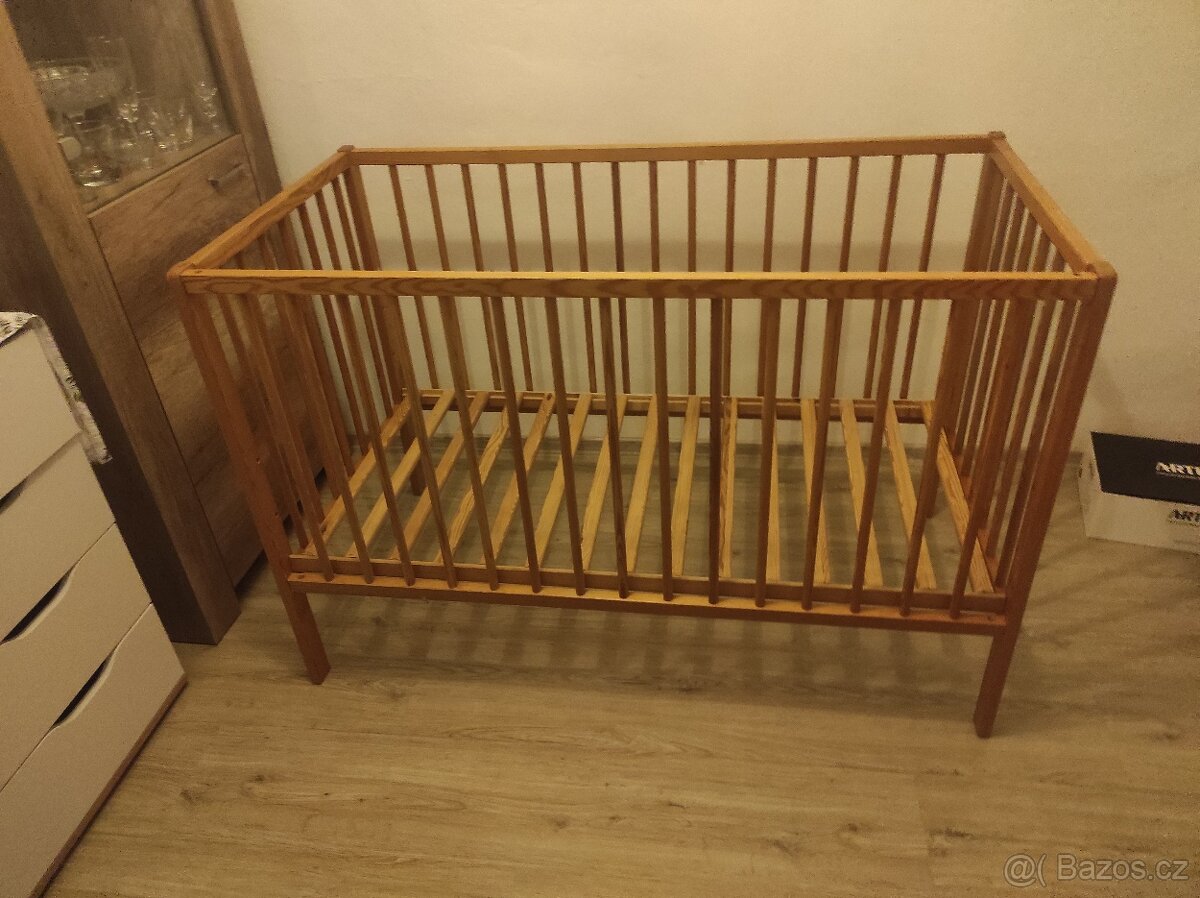 Postýlka pro miminko dřevěná - 4