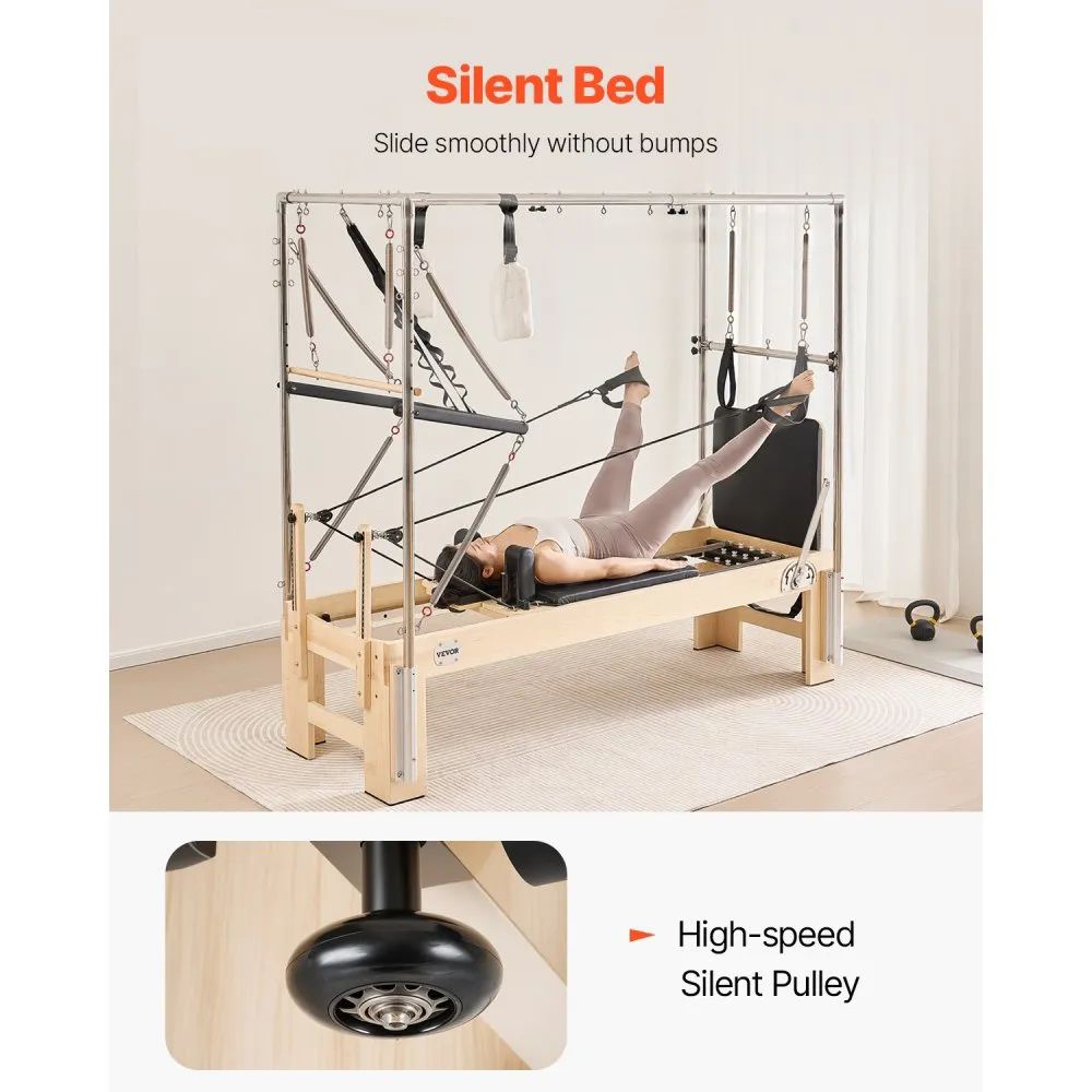 Pilates reformer, stroj na cvičení - 4