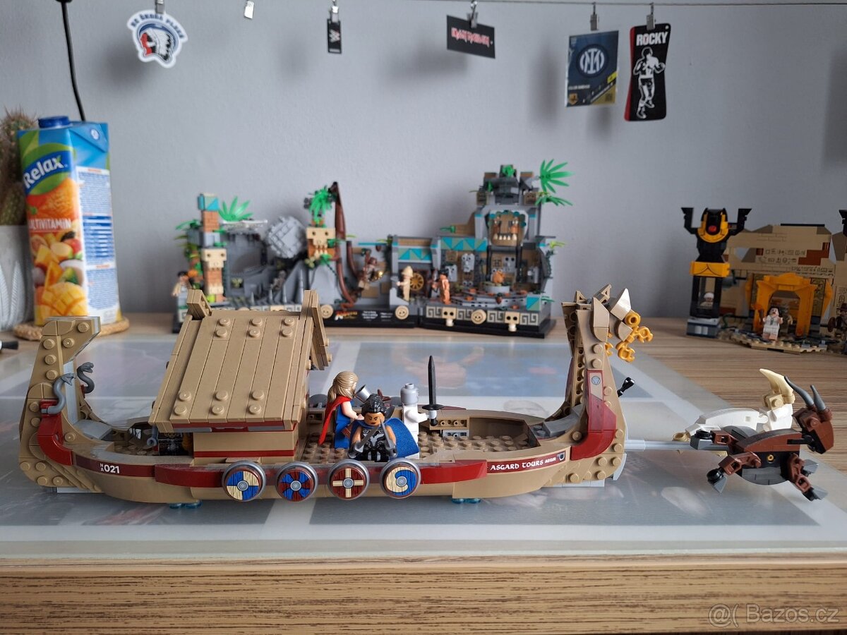 Lego Marvel loď s kozím spřežením - 4