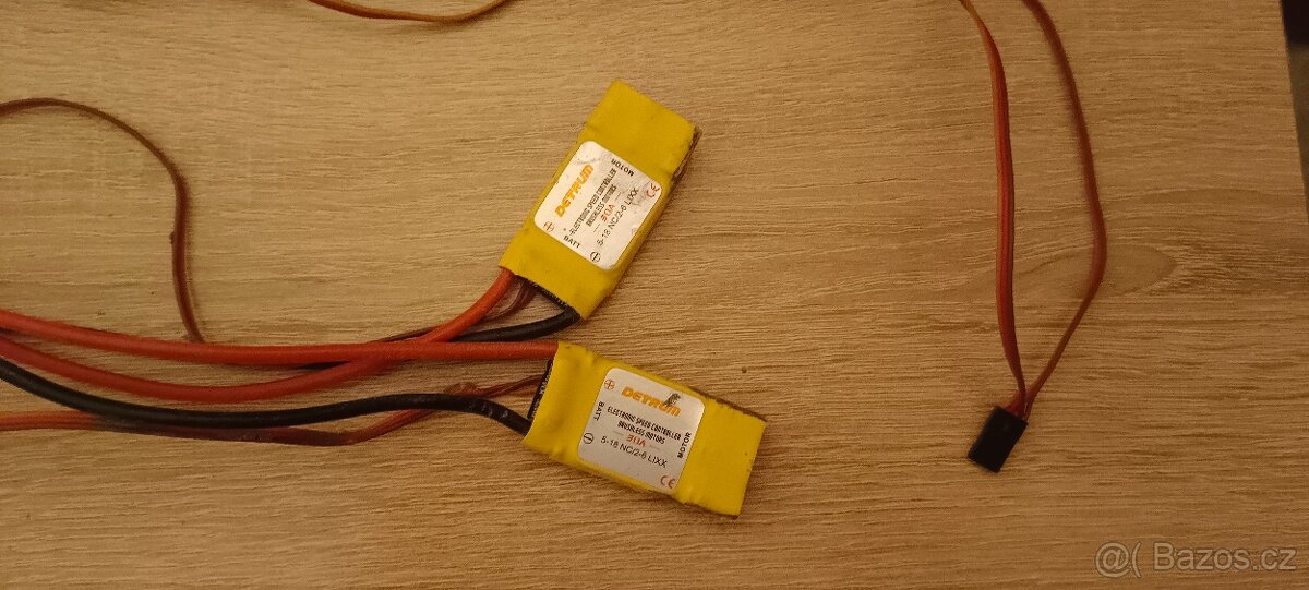 serva regulátor otáček a kabeláž k modelům - 4