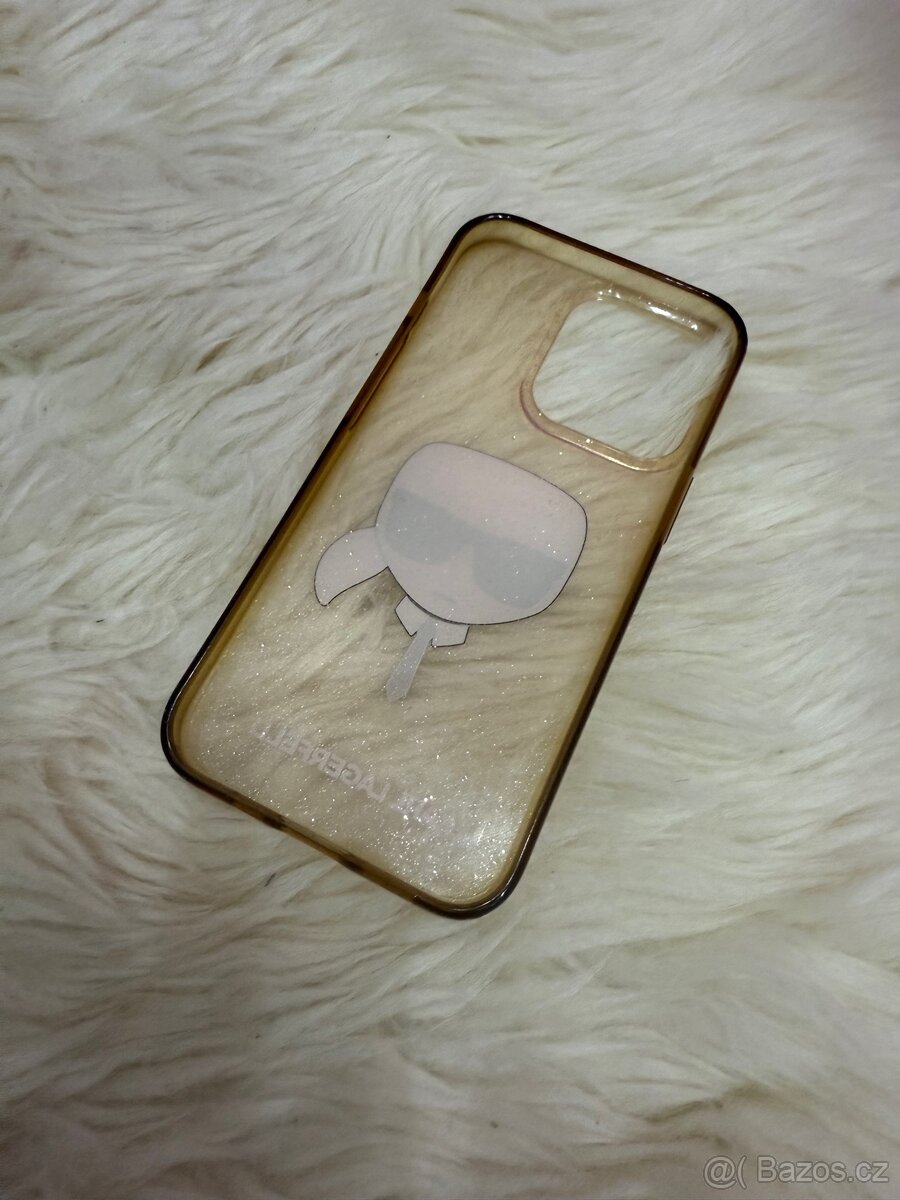 Třpytivý kryt na iPhone 13 Karl Lagerfeld - 4