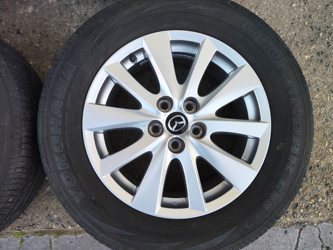 17"letní alu sada 5x114 origo Mazda CX5 CX7 225/65 - 4