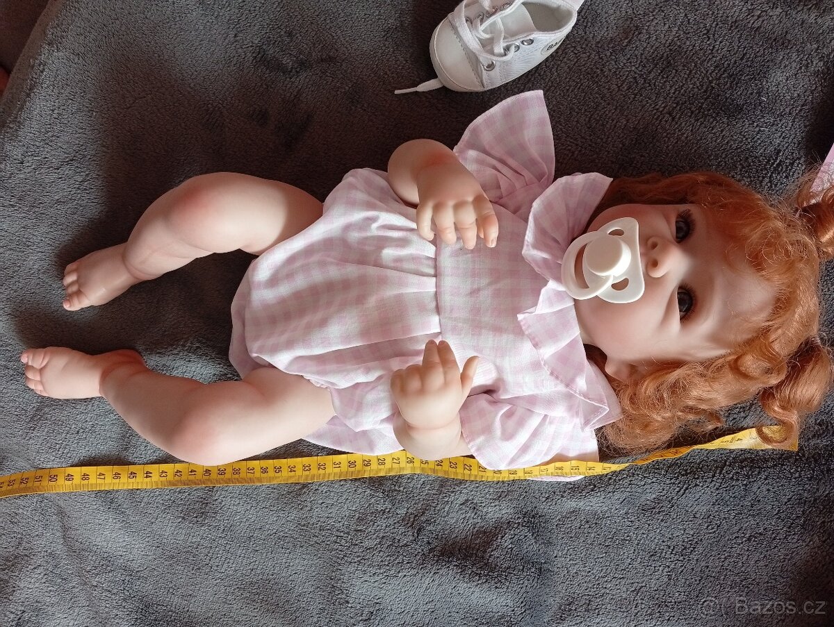 Realistická Reborn panenka zrzečka Bettie - 4