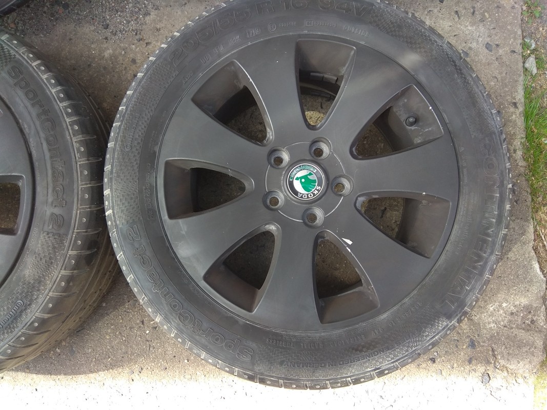 16"letní alu sada Spectrum 5x112 origo Škoda Superb 2 Yeti - 4