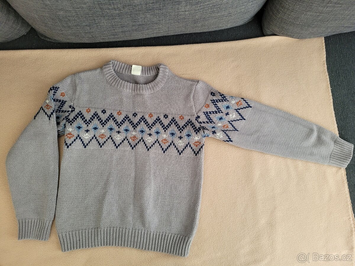 Zimní oblečení pro kluka v.134 -140 - 4